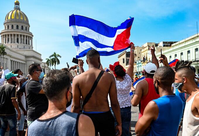Protestas en Cuba