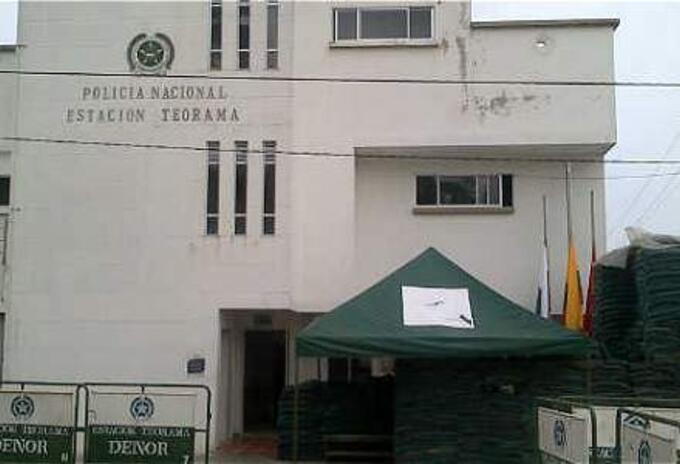Puesto de Policía de Teorama en Norte de Santander Puesto de Policía de Teorama en Norte de Santander