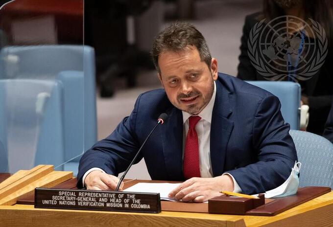 Carlos Ruiz Massieu, jefe de Misión de la ONU en Colombia