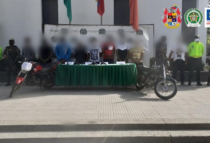 Capturas del Clan del Golfo en Urabá.