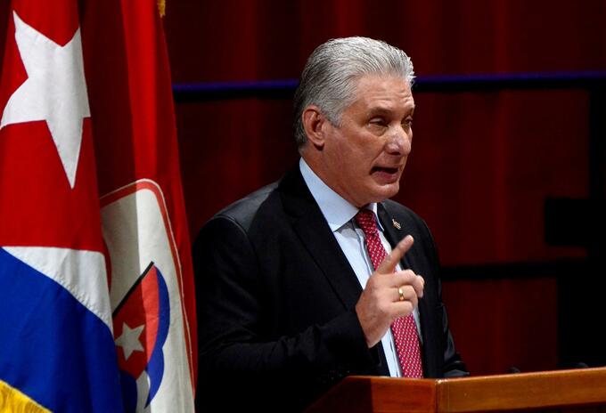 Miguel Díaz-Canel, presidente de Cuba