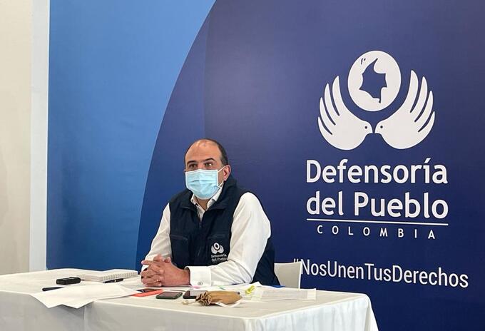 El defensor del Pueblo, Carlos Camargo Assis señaló que el desplazamiento se incrementó en un 256% este año