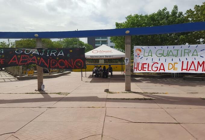 15 días en huelga de hambre cumplen hoy los nueve jóvenes guajiros