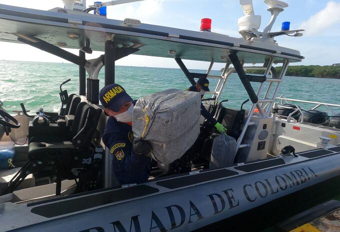 Recuperado del mar Alijo, alcaloides que era transportado hacia Centroamérica