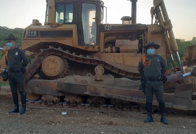 Minería ilegal.