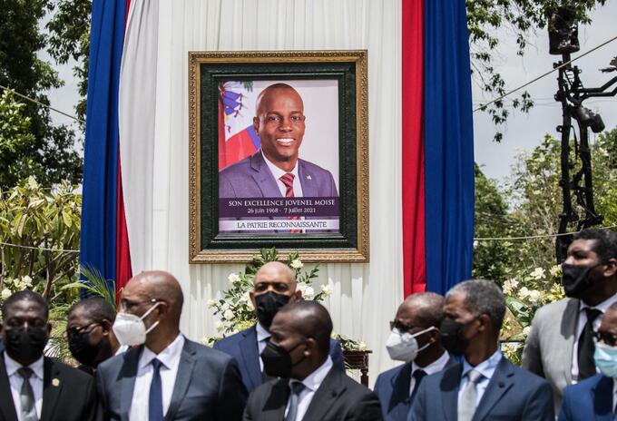 Funeral de Jovenel Moise, presidente de Haití