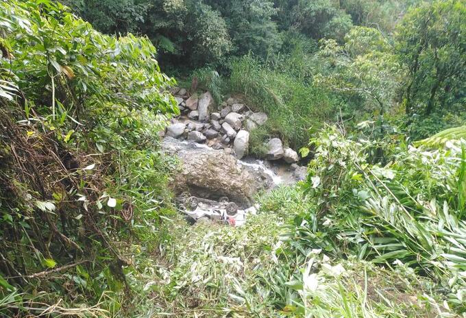 Accidente de tránsito en Cocorná, Antioquia.