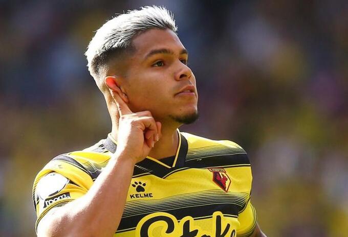 Cucho Hernández, jugador colombiano