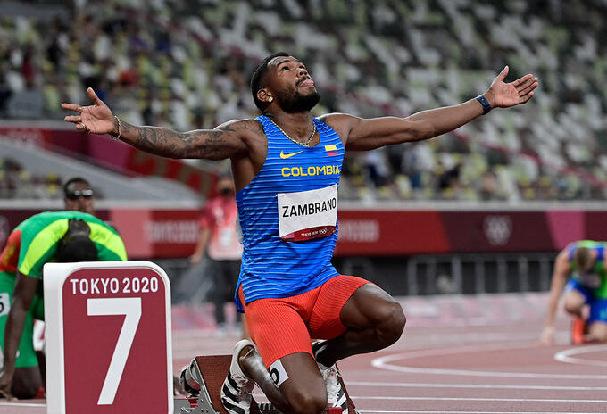 Anthony Zambrano atleta colombiano en Tokio 2020 Anthony Zambrano atleta colombiano