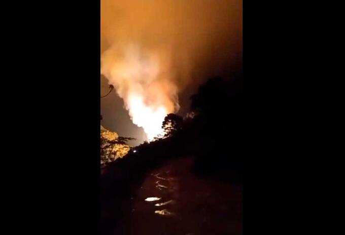 Explosión gaseoducto en Toledo, Norte de Santander Explosión gaseoducto en Toledo, Norte de Santander