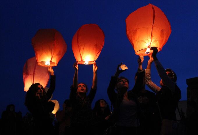 Globos de los deseos Globos de los deseos
