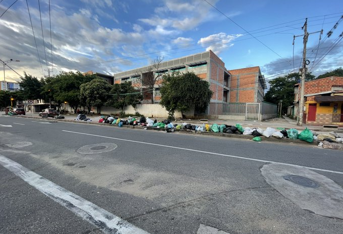 Suspendida la recolección de basuras