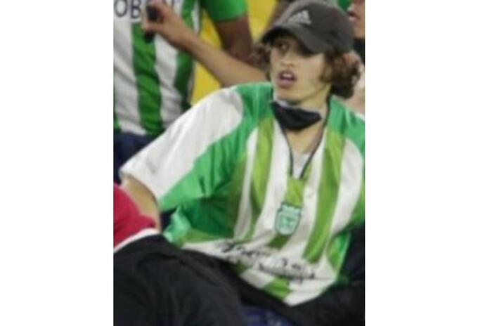 Hincha de Nacional que protagonizó pelea en El Campín