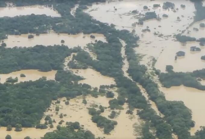 La Mojana, en el corregimiento Cara de Gato (departamento del Sucre).