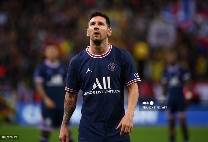 Lionel Messi, debut PSG
