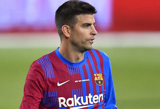Piqué, central del Barcelona
