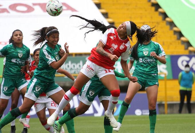 Santa Fe vs La Equidad, Liga femenina.