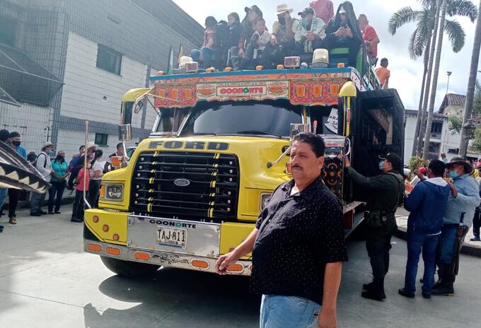 Retorno de campesinos desplazados en Ituango, Antioquia.