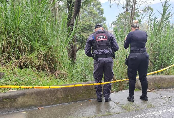 Homicidio corregimiento de San Cristóbal Homicidio corregimiento de San Cristóbal