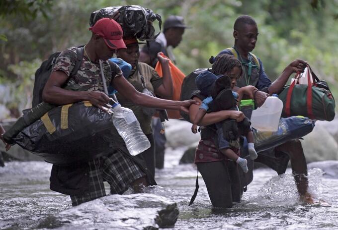 Migrantes haitianos