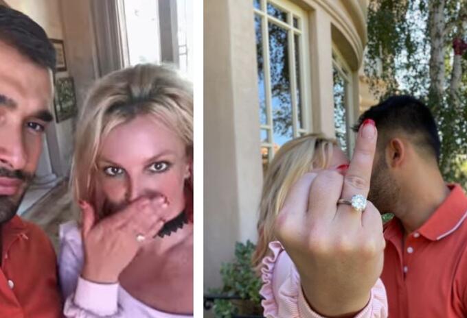 Britney Spears se comprometió con Sam Asghari Britney Spears se comprometió con Sam Asghari
