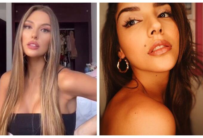Vale Rees y Laura Barjum, reinas de Costa Rica y Colombia respectivamente Vale Rees y Laura Barjum, reinas de Costa Rica y Colombia respectivamente
