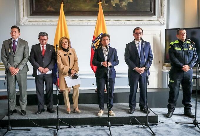 Reunión del Distrito y rama judicial