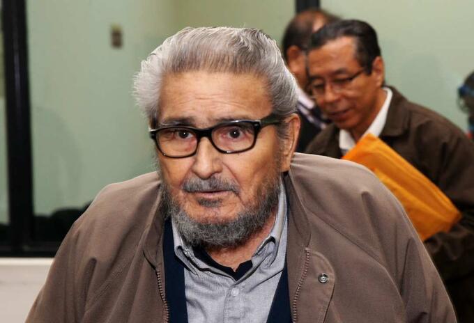 Abimael Guzmán, fundador y líder de Sendero Luminoso