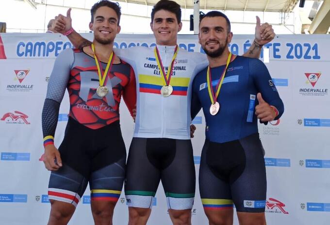 Antioquia, campeón del Nacional de ciclismo de pista.