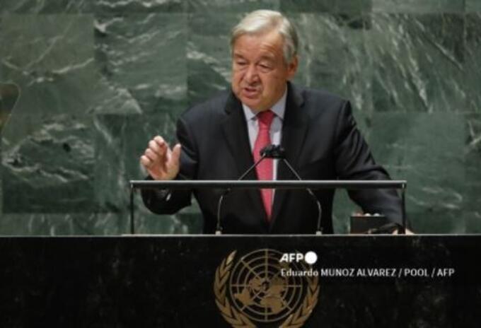 Asamblea general de la ONU, Antonio Guterres