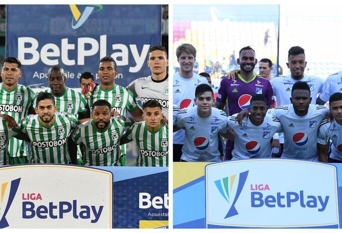 Atlético Nacional y Millonarios 2021-II