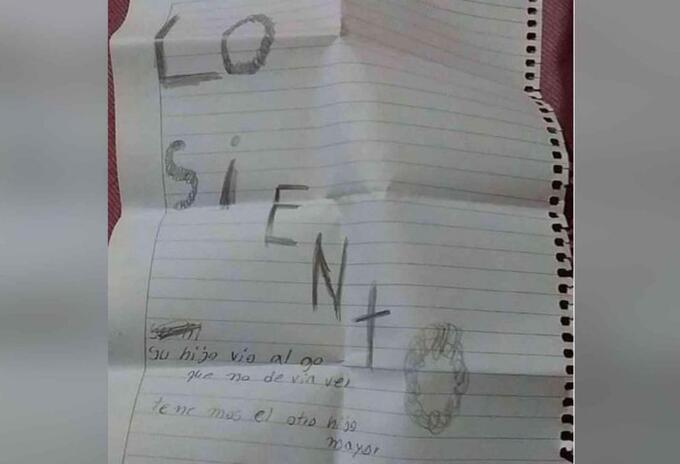 Carta menor muerto