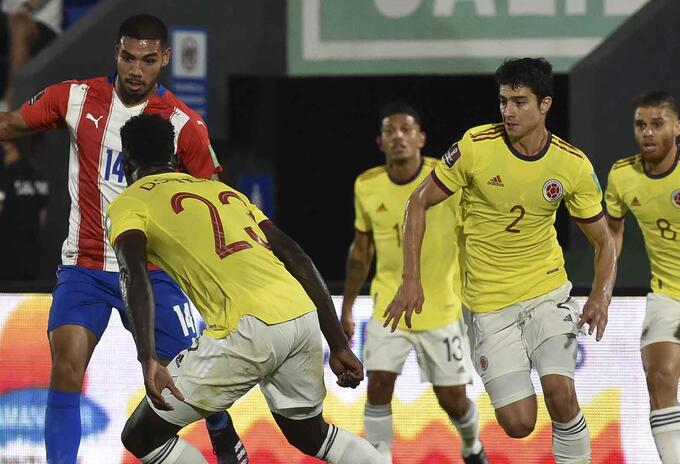 Colombia vs Paraguay