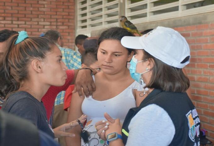 300 Familias desplazadas