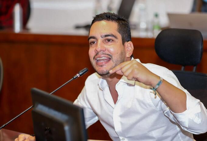 Concejal de Medellín, Álex Flórez.