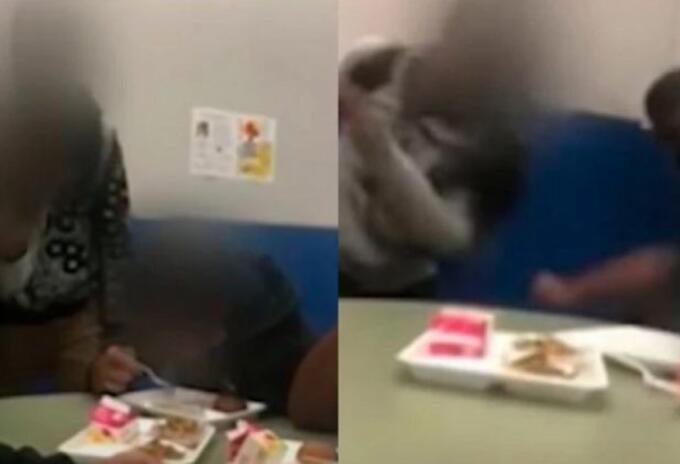 Golpiza a niño recién operado