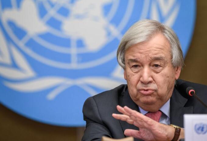 Antonio Guterres, secretario general de la ONU