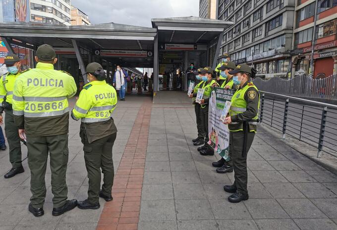 Seguridad transmilenio