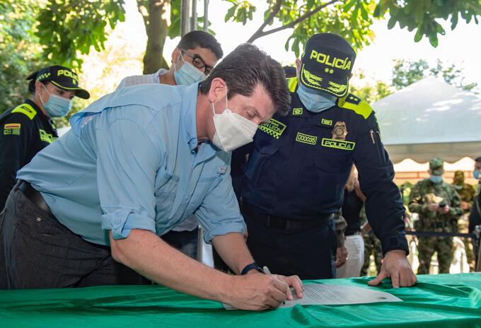 Ministro Diego Molano