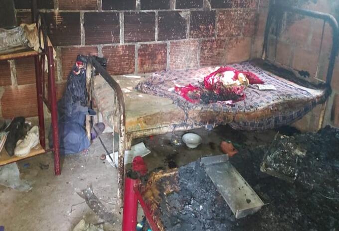 Incendio estructural en Chaparral, Tolima.