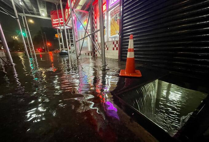 Inundaciones en Nueva York
