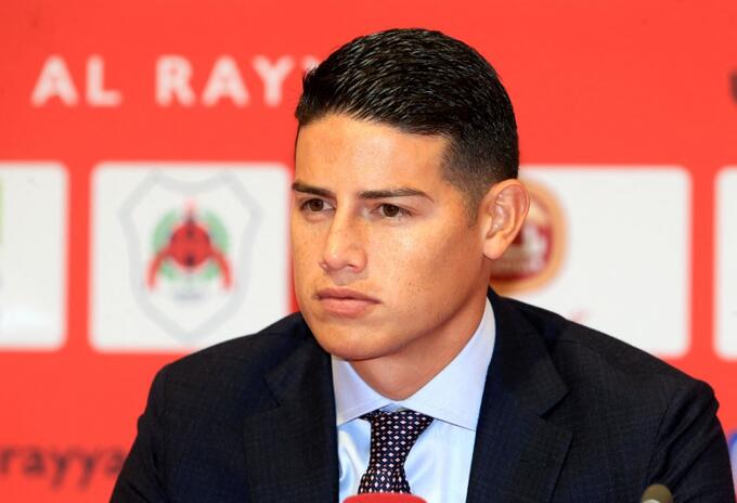 James Rodríguez, jugador de Al-Rayyan
