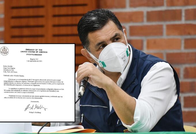 Carta USA a Cali