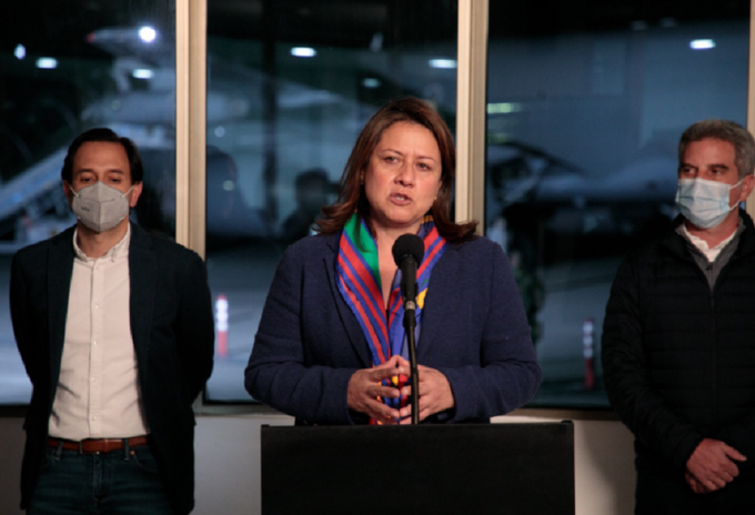 La ministra de Comercio, Ximena Lombana, sobre metas en visita a España