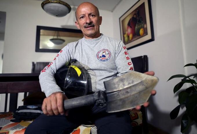 Luis Eduardo Marulanda, colombiano rescatista en las Torres Gemelas