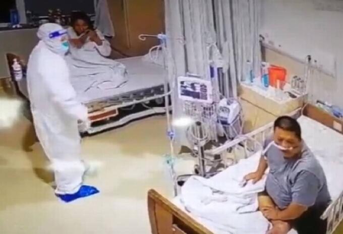 Paciente confundió a enfermero con fantasma