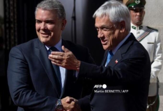 Iván Duque y Sebastián Piñera