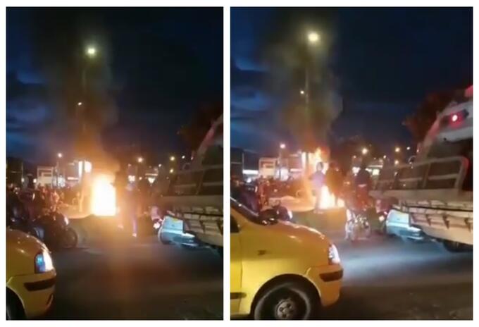 Protestas en Bogotá