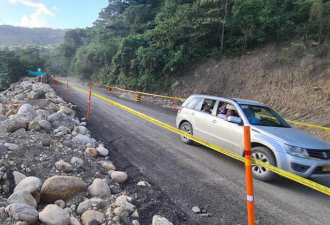 Vía Sogamoso - Aguazul