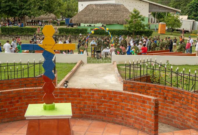 Trabajos en El Salado Bolívar